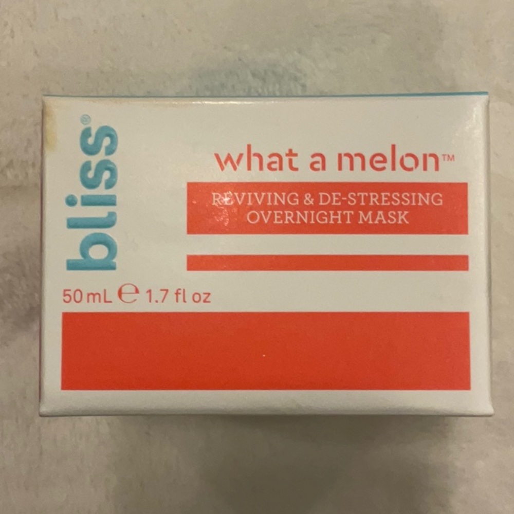 Bliss what a melon overnight mask